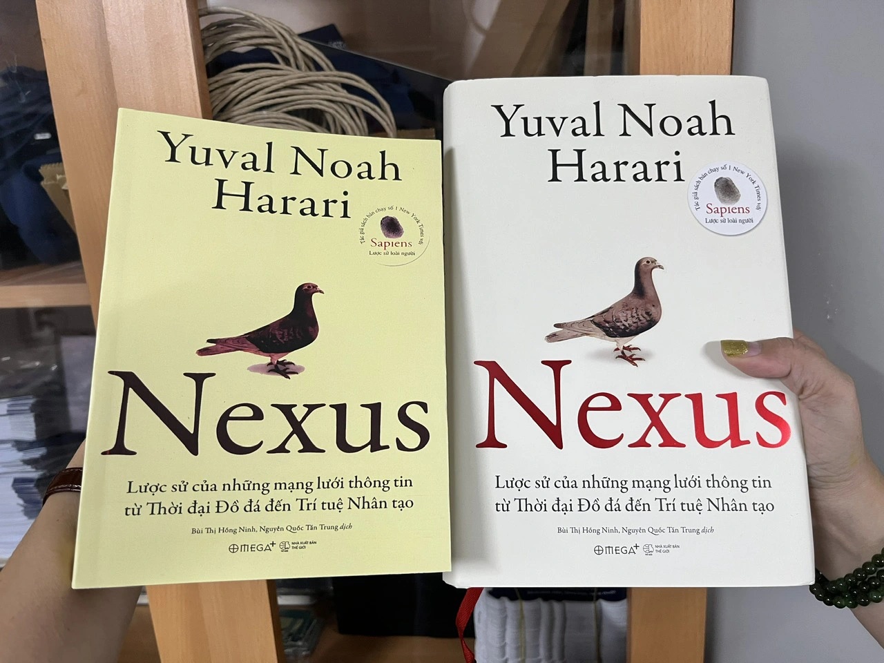 Sách Nexus của tác giả nổi tiếng Yuval Noah Harari